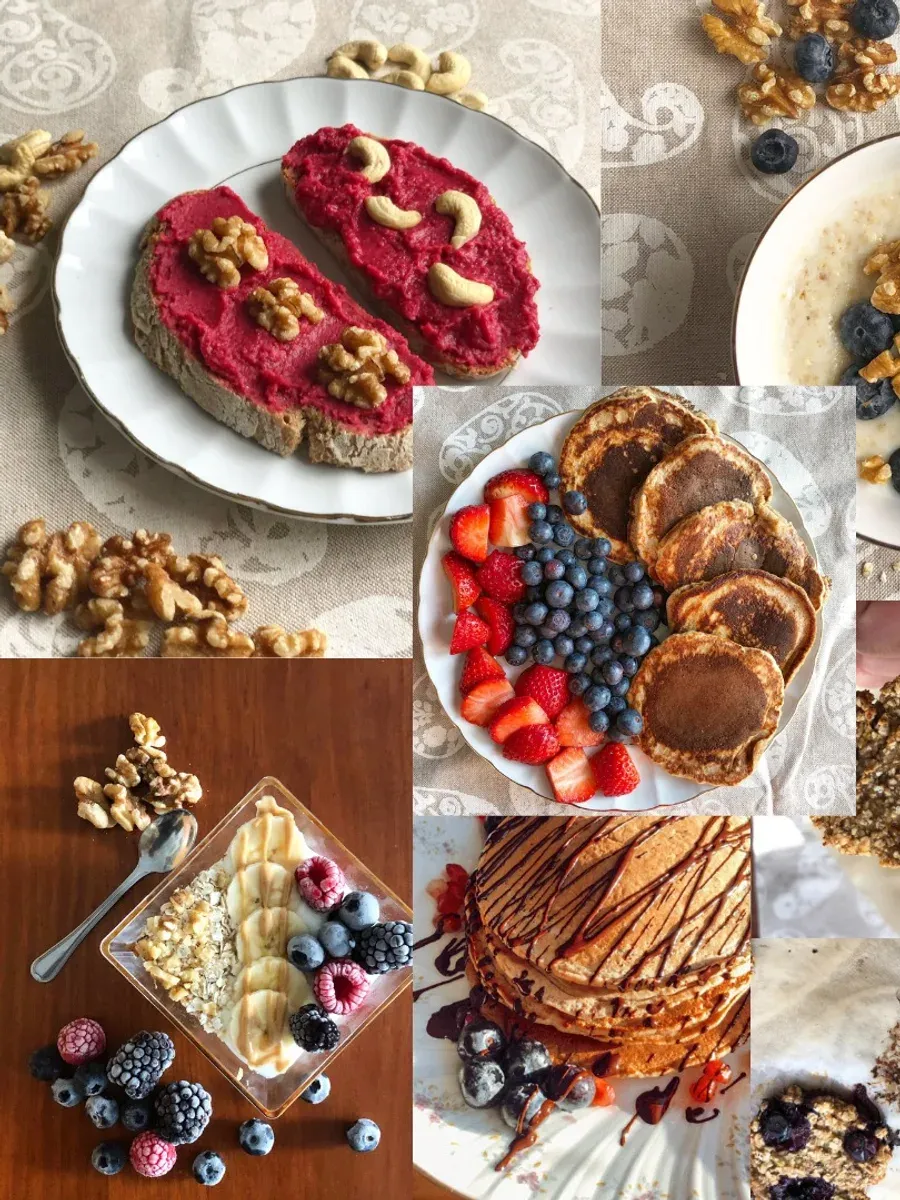 Desayunos y meriendas saludables caseras